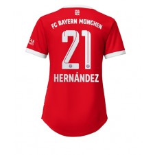 Bayern Munich Lucas Hernandez #21 Hemmatröja Dam 2022-23 Korta ärmar